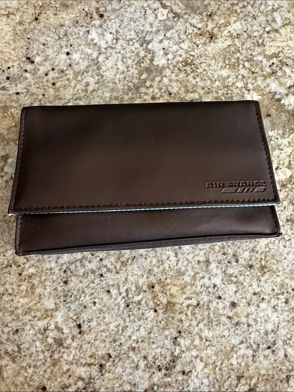 Brown Air France Deluxe Travel Kit.  Offers welcome